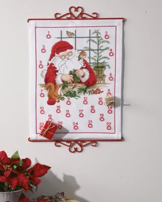 Kit de Broderie Père Noël 32 x 44 cm