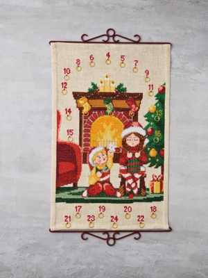 Kit de Broderie Enfants près de la Cheminée 5135/40 40 x 62 cm