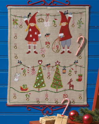 Borduurpakket Moderne kabouters 5125/48 48 x 58 cm