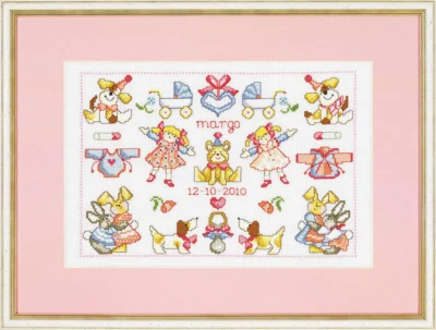 Kit de broderie Margo naissance 38 x 28 cm