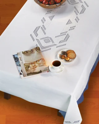 Borduurselkit Hardanger 135 x 220 cm