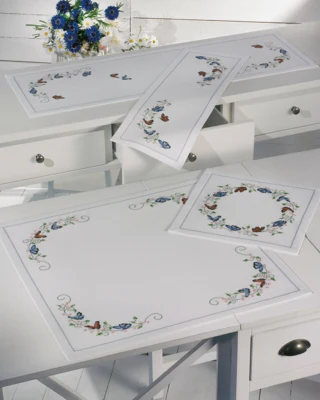 Kit de Broderie Papillons 23 x 67 cm