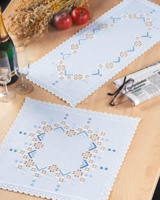 Kit de Broderie Hardanger 27 x 65 cm