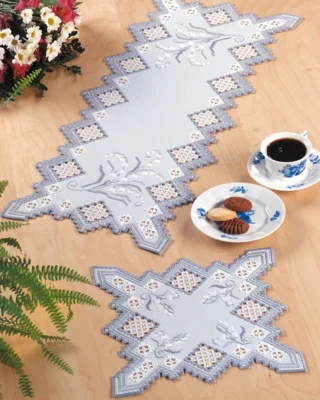 Kit de broderie Hardanger 29 x 73 cm