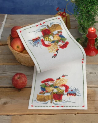 Kit de broderie Lutins avec clou 25 x 66 cm