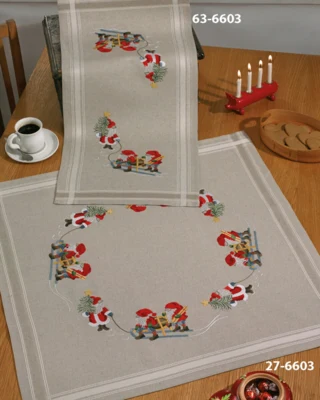Borduurpakket Drie kabouters 40x80 cm