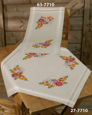 Kit de Broderie Bouquet d'Automne 40 x 80 cm