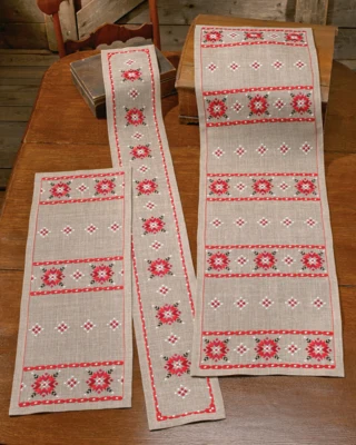 Borduurpakket Zweedse Volksstijl 17 x 132 cm