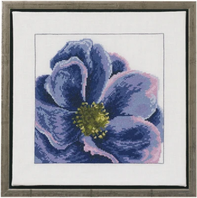 Kit de Broderie Clématite 30 x 30 cm