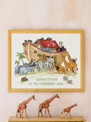 Kit de broderie Arche de Noé R5677 43 x 34 cm