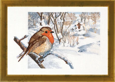 Kit de broderie Rouge-gorge R5350 47x34 cm