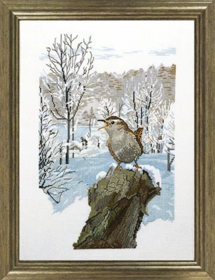 Kit de Broderie Troglodyte 26x35 cm R5414