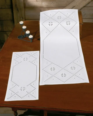 Kit de Broderie Hardanger 40 x 107 cm