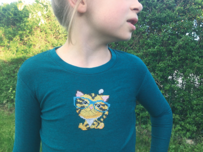 Kit de broderie Tigre 7 x 9 cm